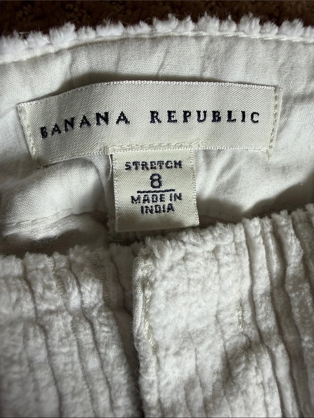 Banana Republic fabric tan subtle